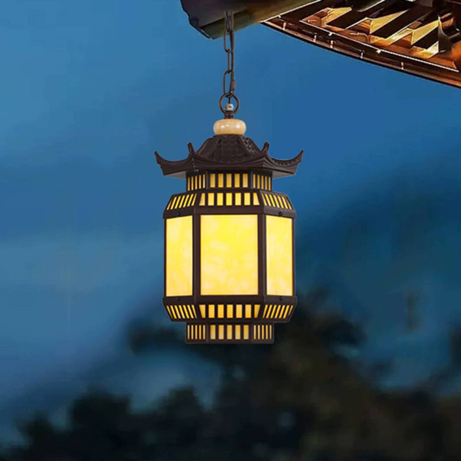 Outdoor Lighting Design - Chinese Design Lantern Lamp Decorative Outdoor