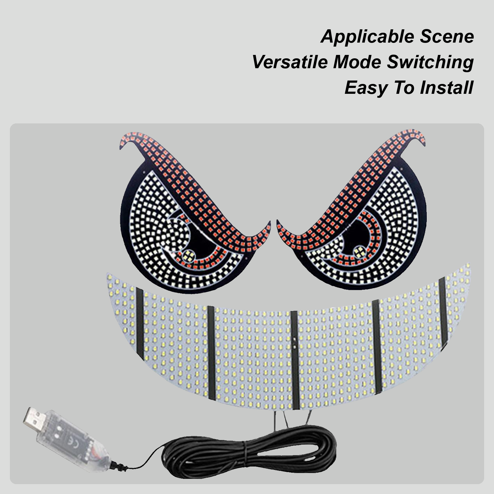 Outdoor Lighting Effects - Car Eye Lights Demon Eye Lights