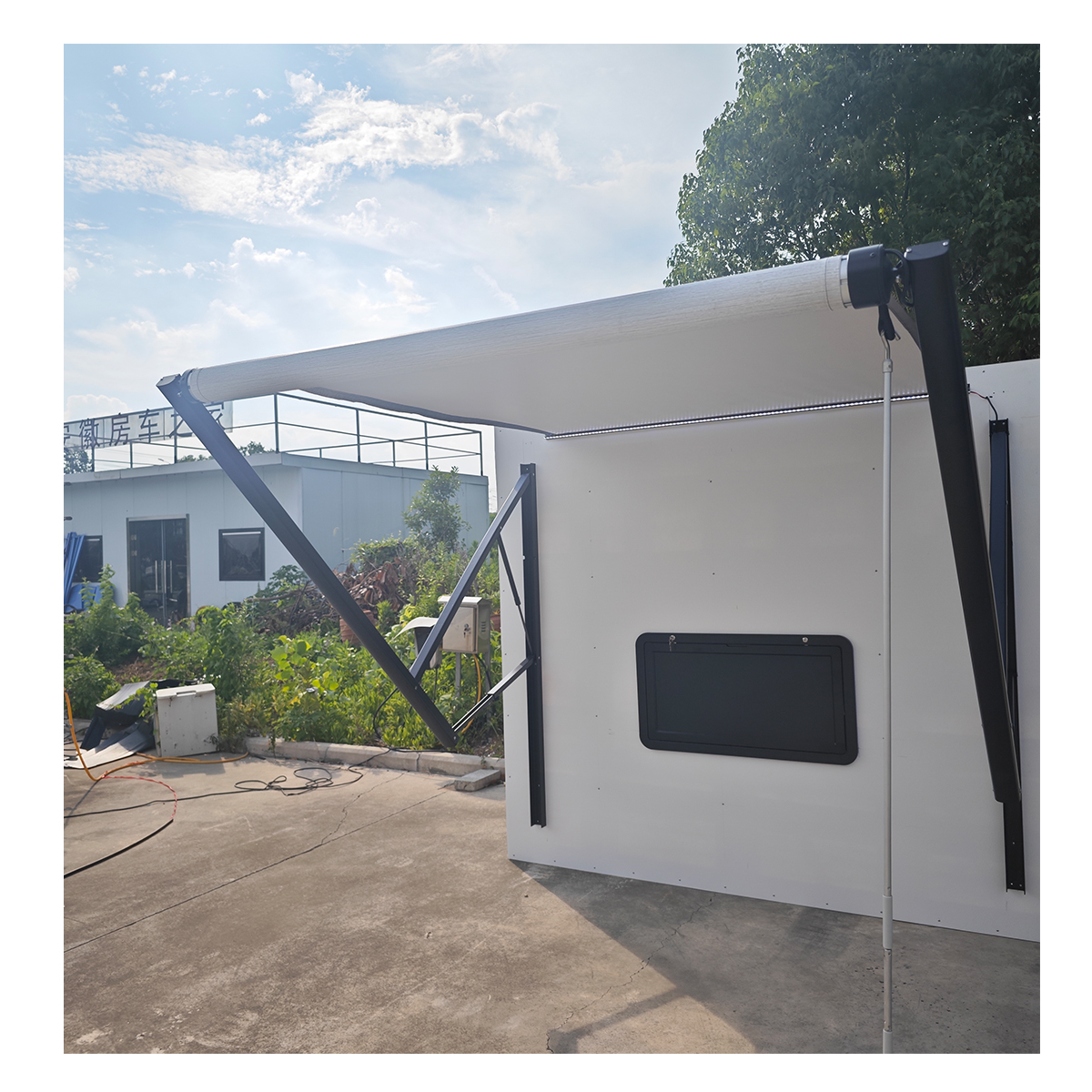 Outdoor Lighting Led - Outdoor Motorized RV Campout Awning Side