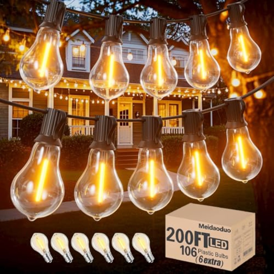 String Light Bistro - String Lights for Outside Outdoor String