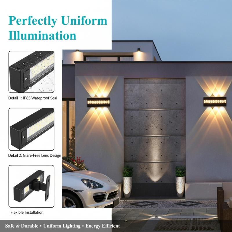 Outdoor Lighting Wall - Outdoor Waterproof Wall Light 10W 8W