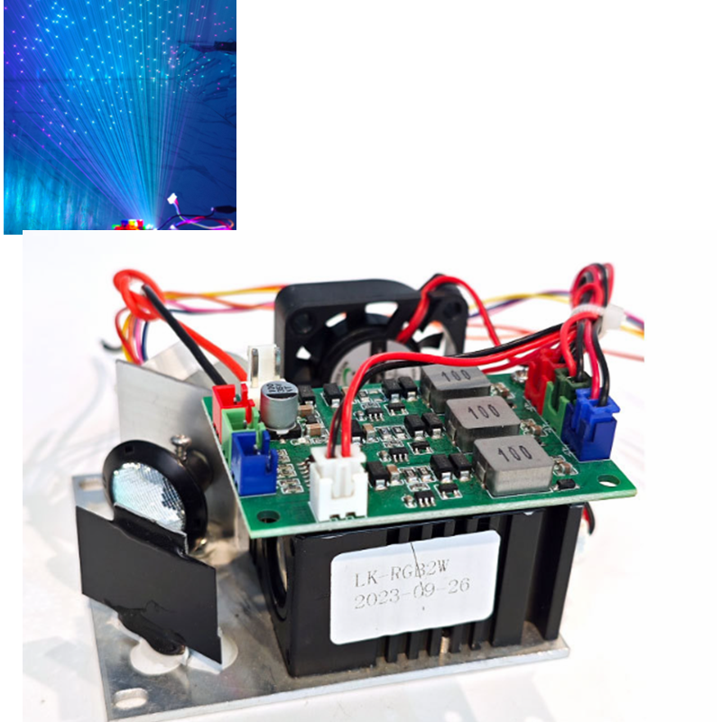 Outdoor Lighting Effects - RGB 500mw/1W/2W full-color Stage Laser Outdoor
