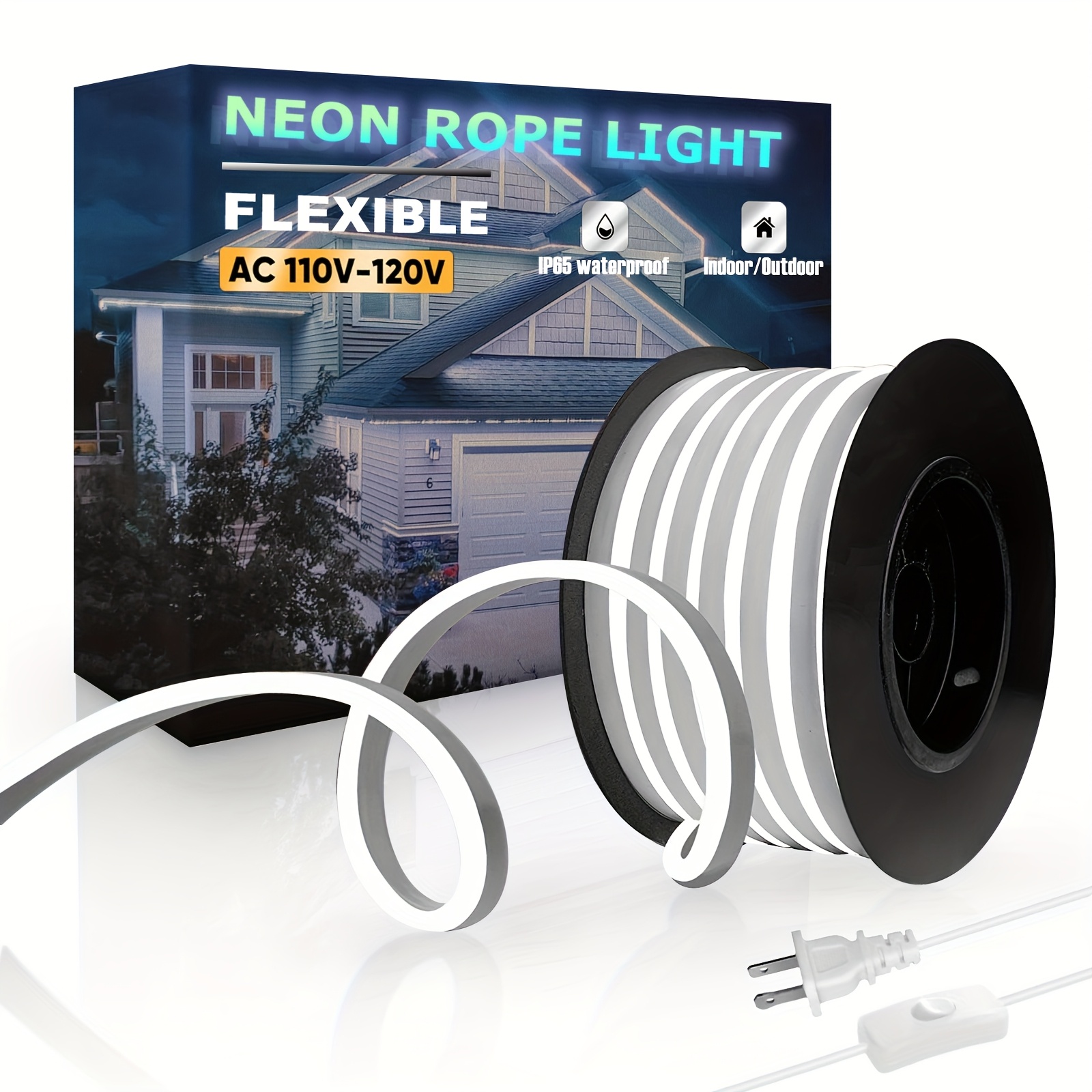 Outdoor Lighting Strip - AC110-120V Neon Rope Light - 120
