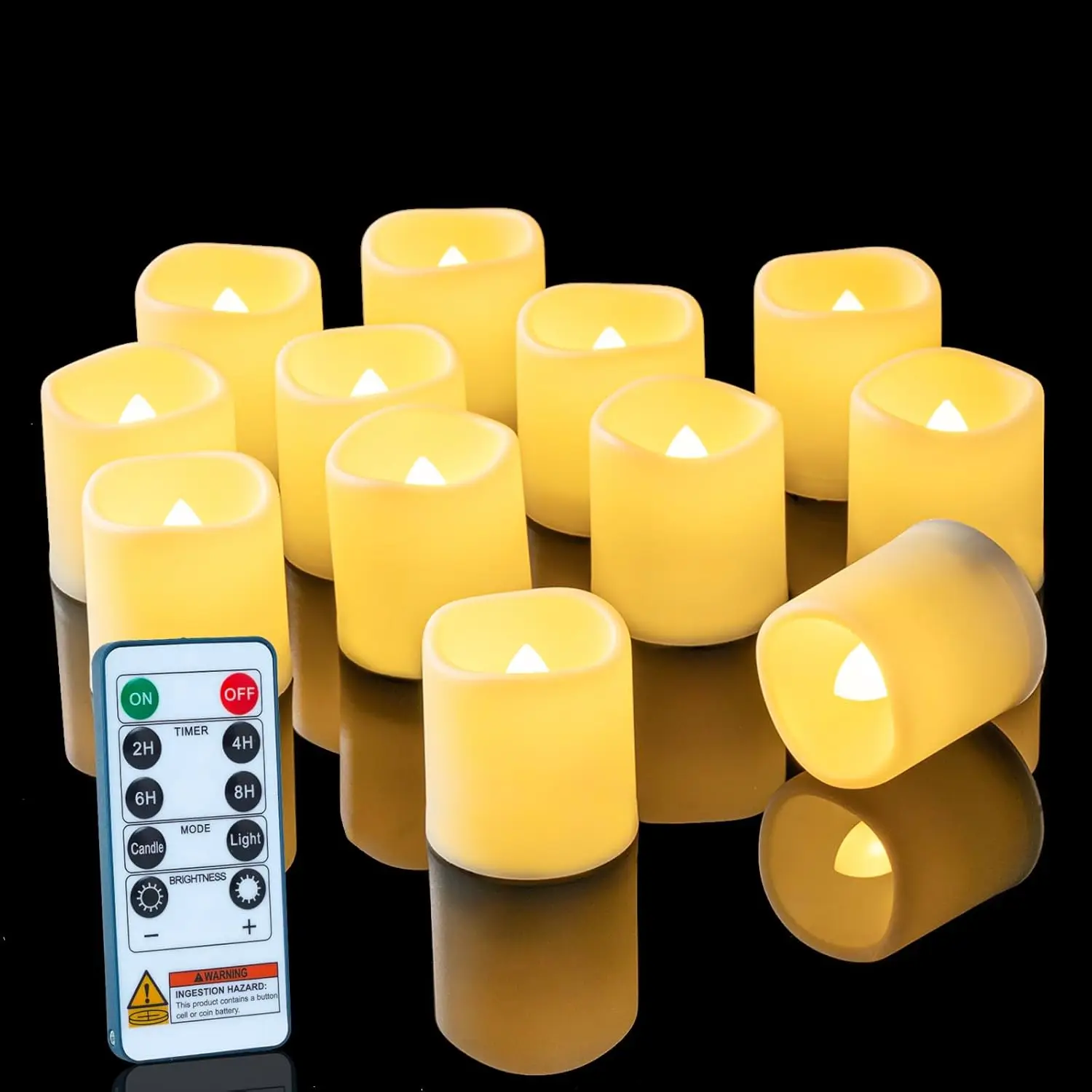 Outdoor Lighting Remote Control - 400+ Hour Remote Control LED Candles