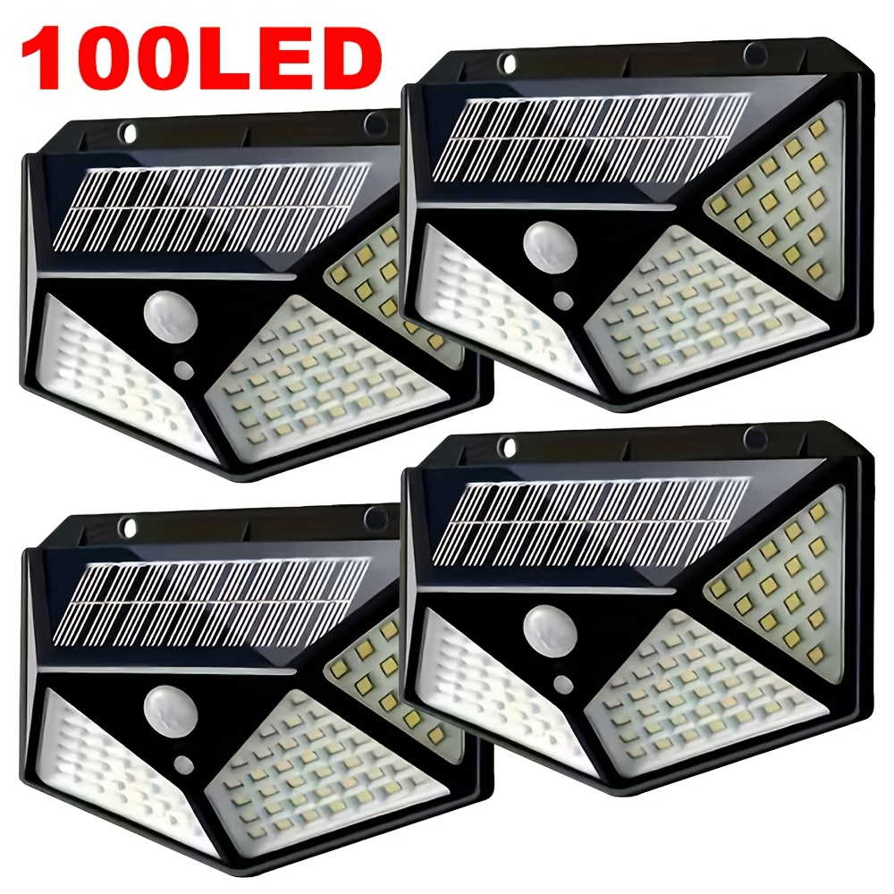 Outdoor Lighting Wall - 100LED Outdoor Solar Garden Light Outdoor