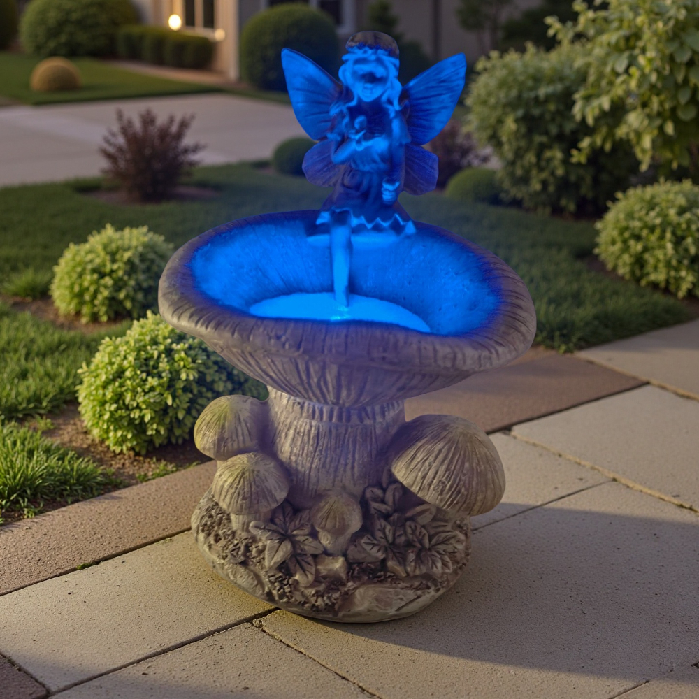 Outdoor Lighting Manufacturers - Creative Flower Fairy Solar Night Light