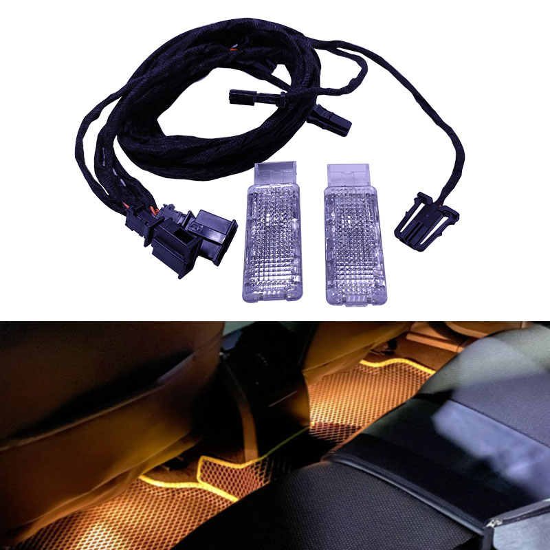 Wired Pathway Light - car interior Footwell Light foot Lamp