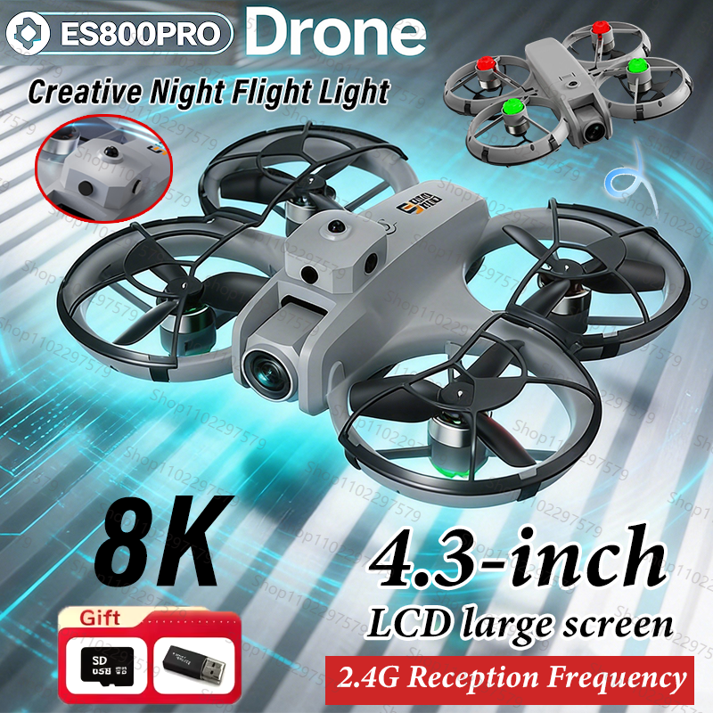 Outdoor Lighting On Trees - ES800PRO UAV 4.3-inch Remote Control 360°