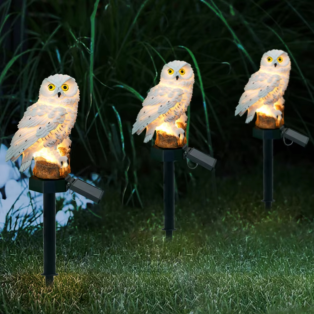 Solar light owl animal sculptu - огляд і ціна Outdoor Lighting Manufacturers