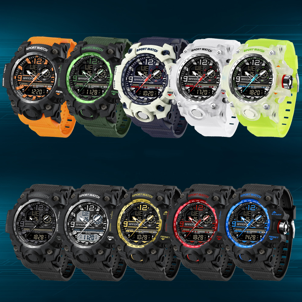 SANDA 3133 Outdoor Men's Watch - огляд і ціна Outdoor Lighting For Steps