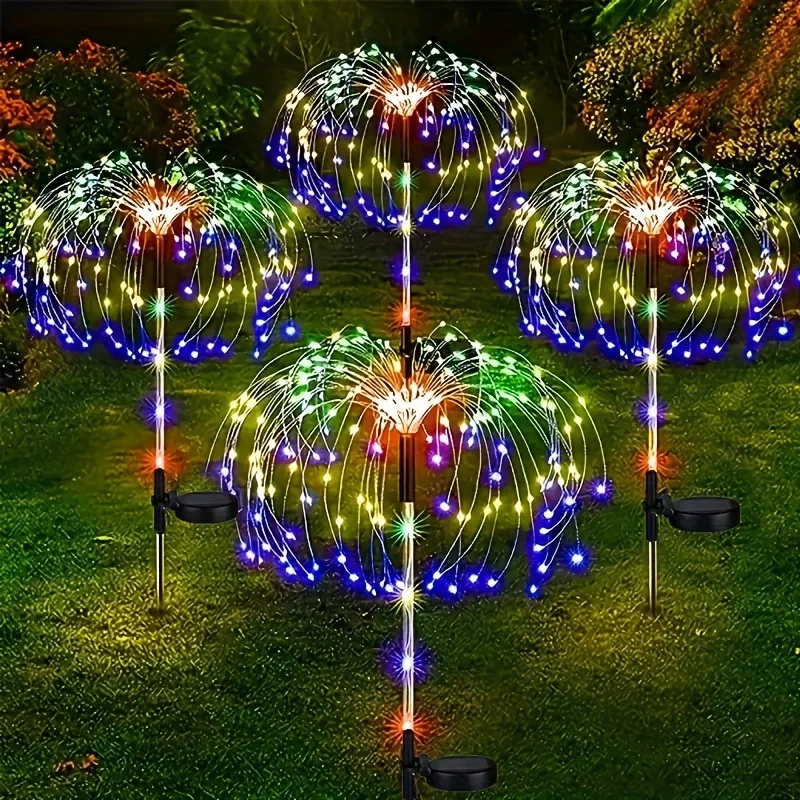 150LED Solar Garden Dandelion  - огляд і ціна Outdoor Lighting Yard Stakes