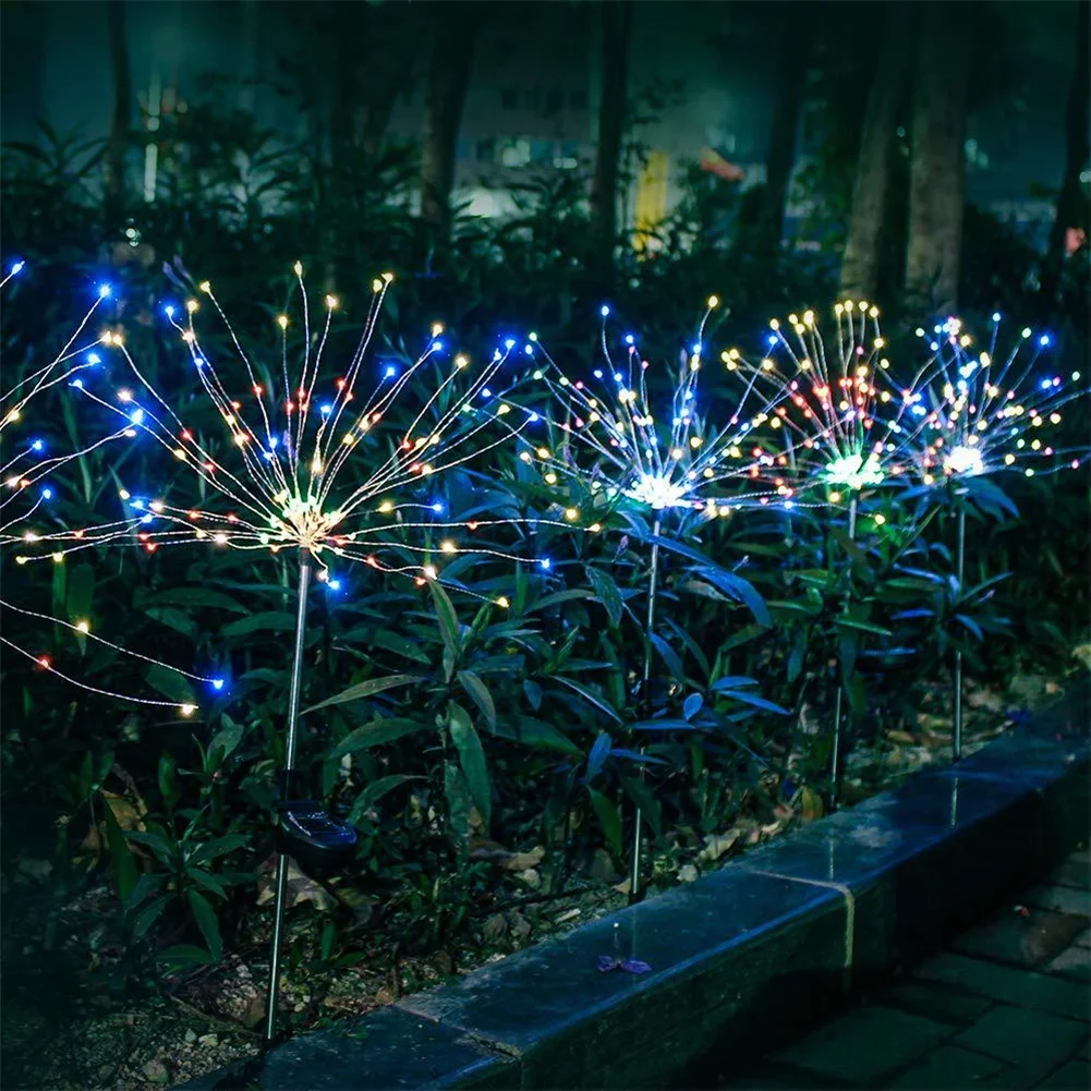 150LED Solar Garden Dandelion  - огляд і ціна Outdoor Lighting Yard Stakes