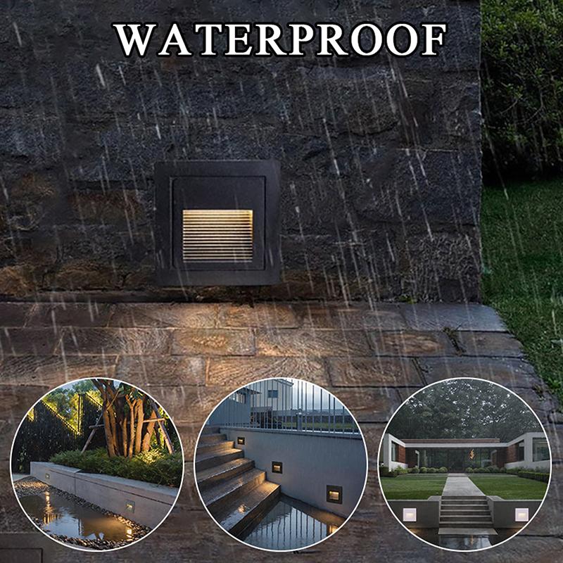 【CCA】3W LED Waterproof Step Li - огляд і ціна Outdoor Lighting For Steps