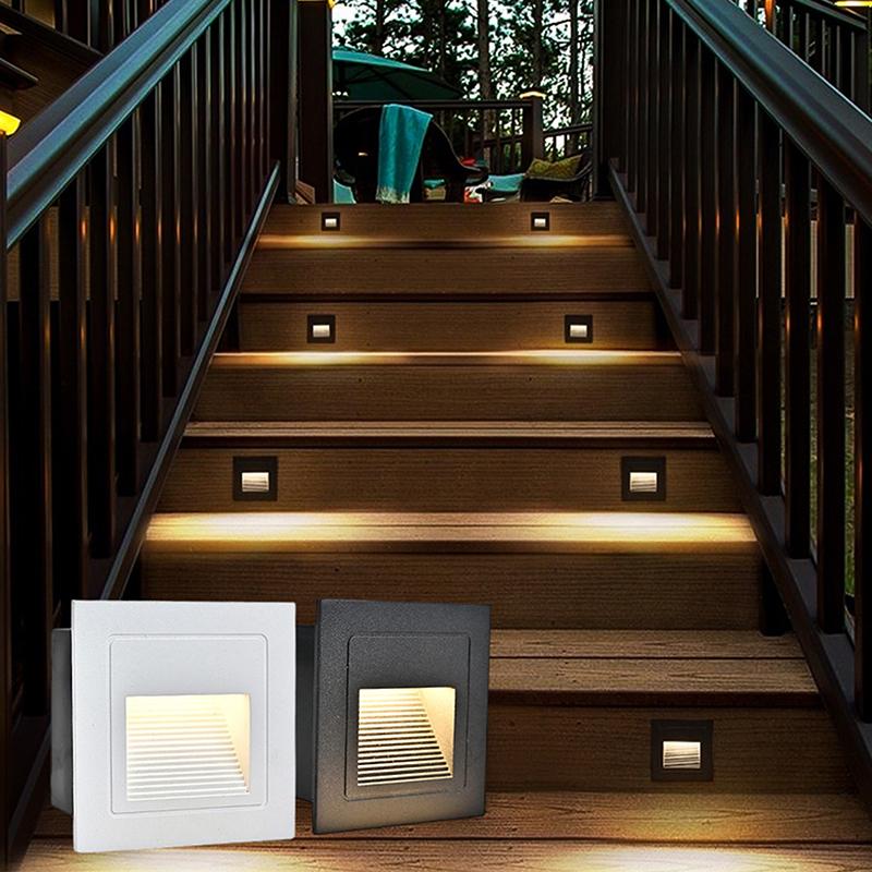 【CCA】3W LED Waterproof Step Li - огляд і ціна Outdoor Lighting For Steps
