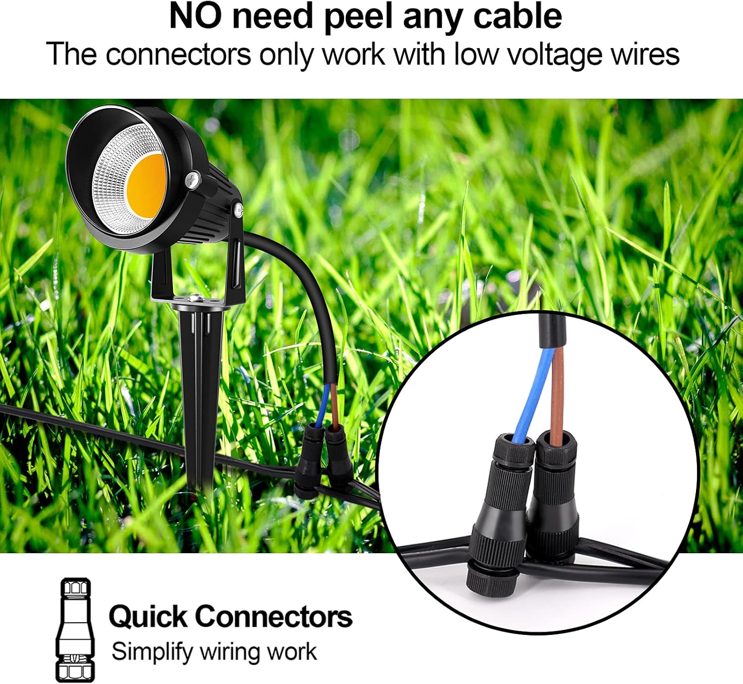 10W LED Landscape Lights with  - огляд і ціна Outdoor Lighting Led