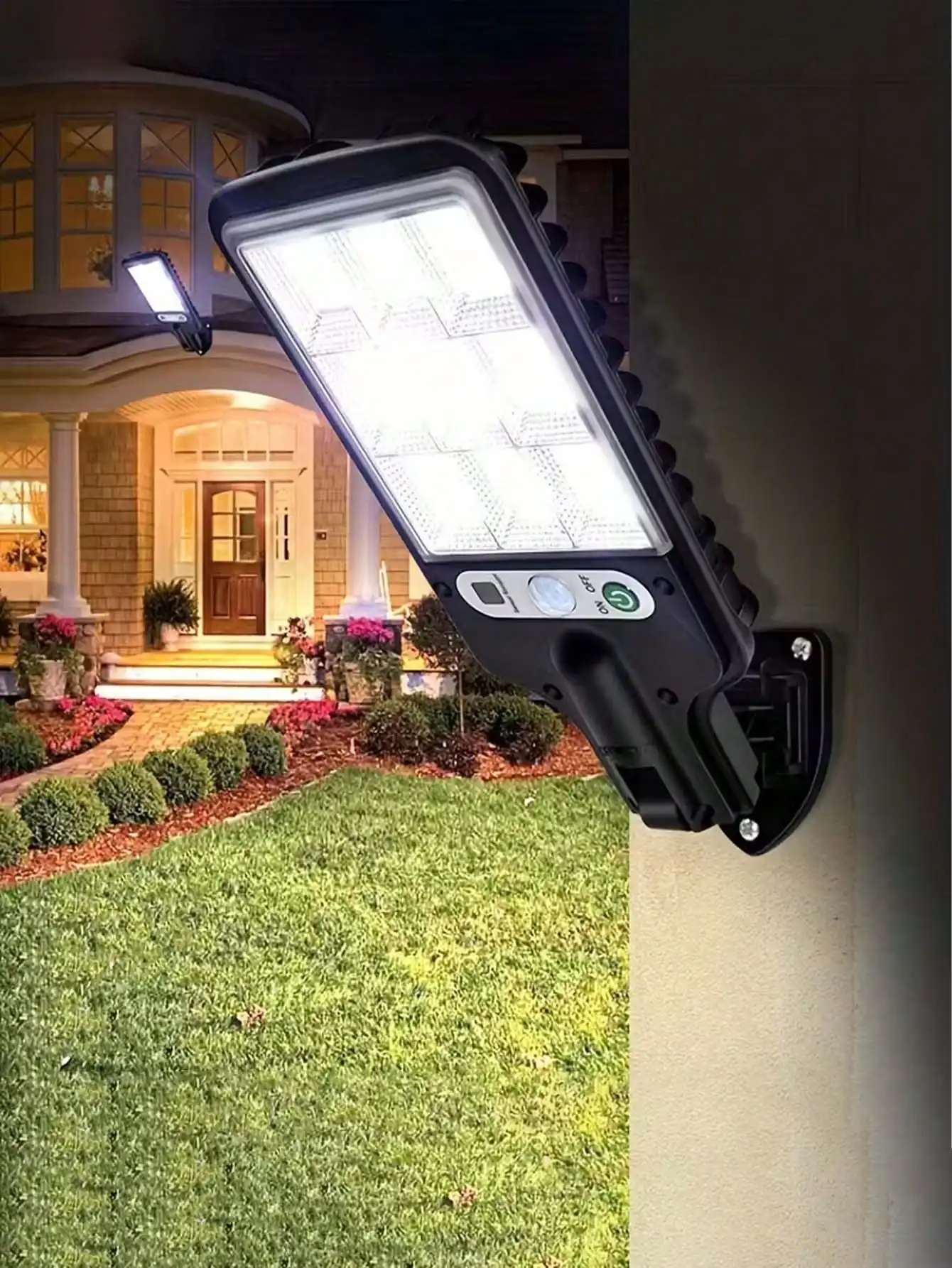 108 COB Solar Sensor Wall Ligh - огляд і ціна Outdoor Lighting Wall