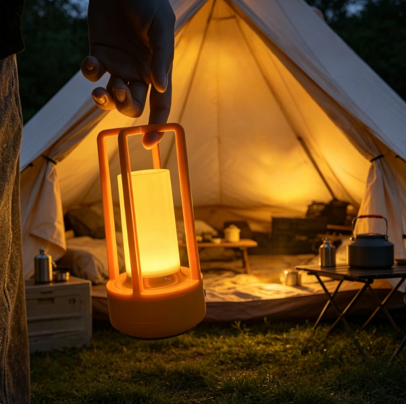 Modern Orange Cage Table Lamp  - огляд і ціна Outdoor Lighting Led