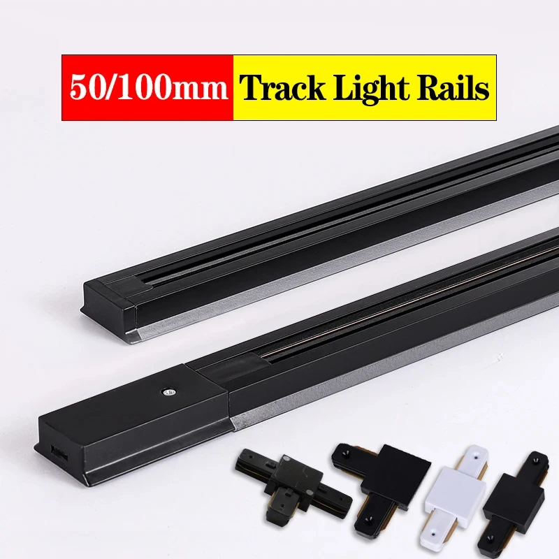 LED Track Light Rail 0.5M 1M 2 - огляд і ціна Wired Pathway Light