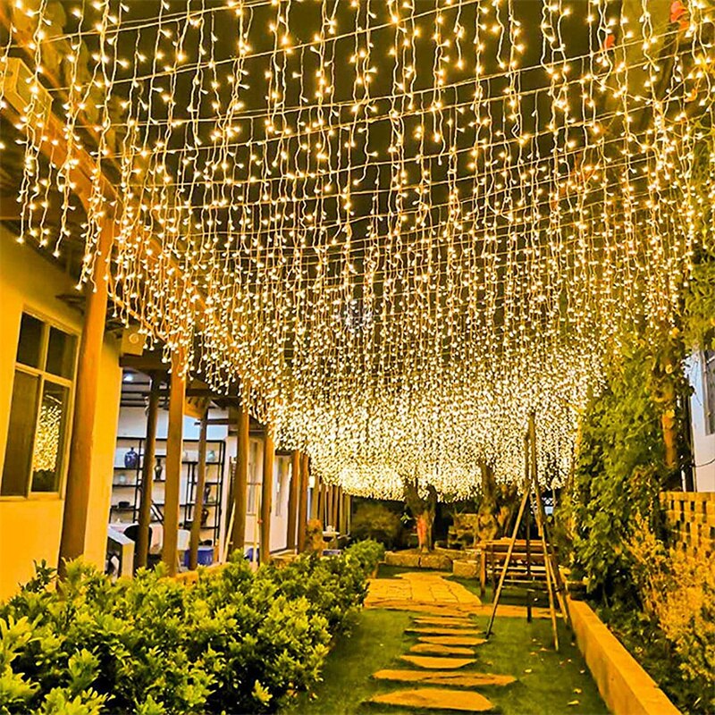 Outdoor LED String Lights Garl - огляд і ціна Outdoor Lighting Driveway