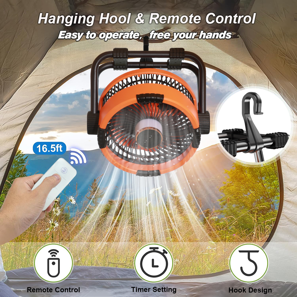 Ceiling Fan Portable Electric  - огляд і ціна Outdoor Lighting Remote Control
