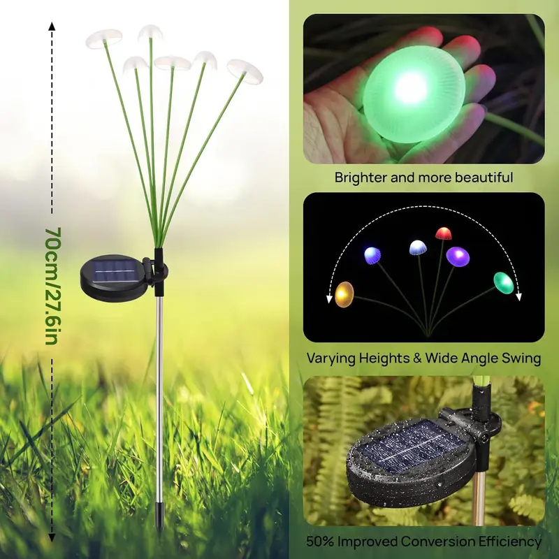Solar Garden Lights Dual Mode  - огляд і ціна Outdoor Lighting Driveway