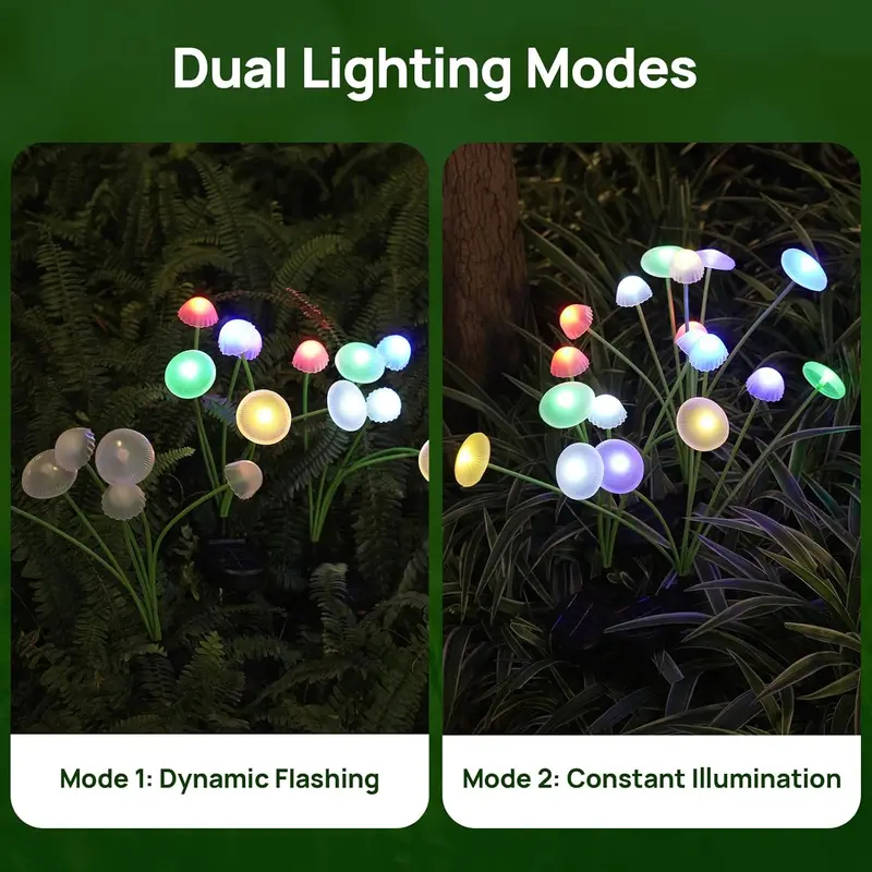 Solar Garden Lights Dual Mode  - огляд і ціна Outdoor Lighting Driveway