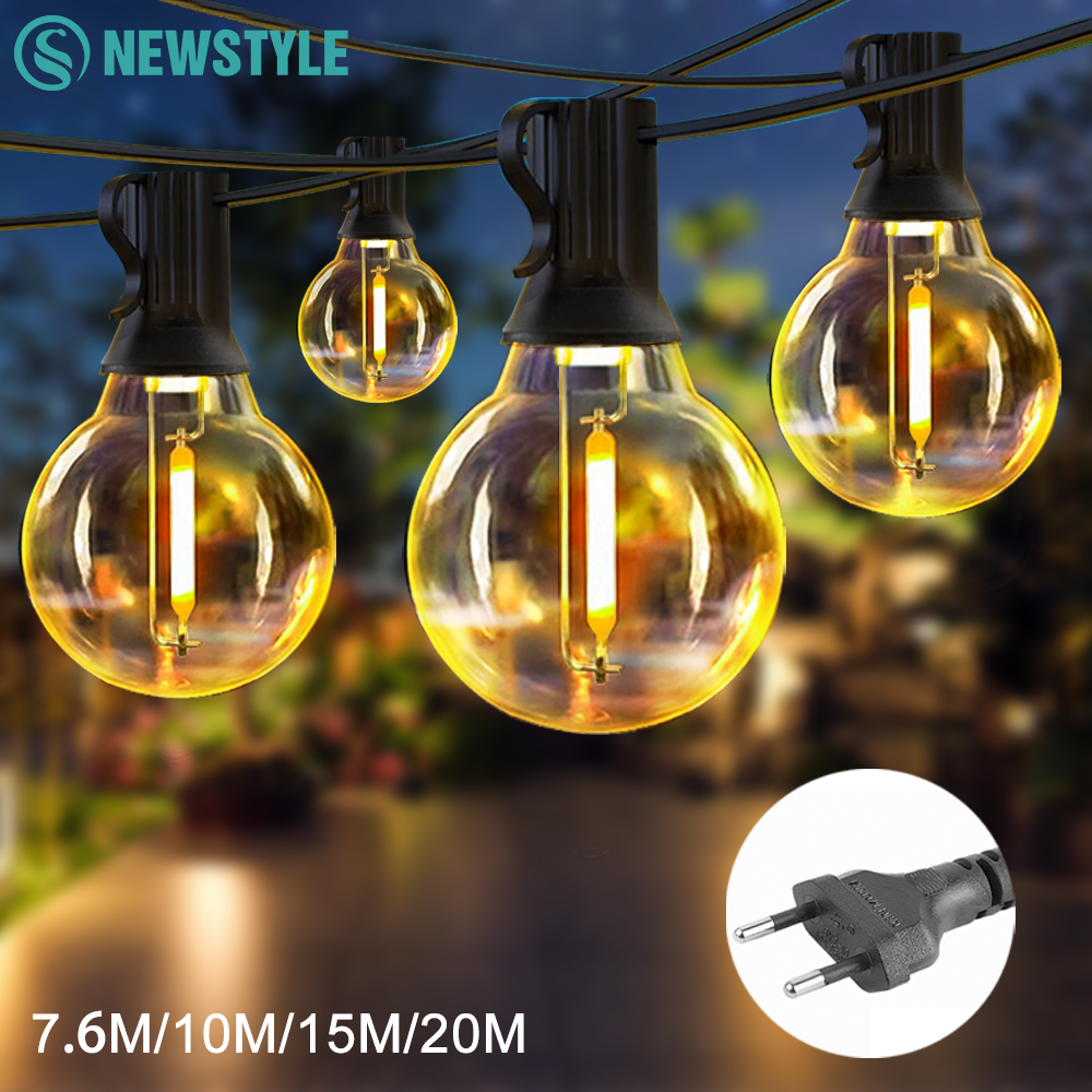 G40 LED Outdoor String Ball Li - огляд і ціна Outdoor Lighting Strip