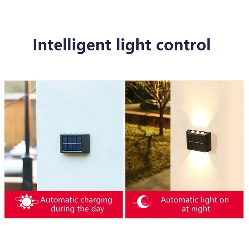 COB Solar Wall Lamp Outdoor Wa - огляд і ціна Outdoor Lighting Wall