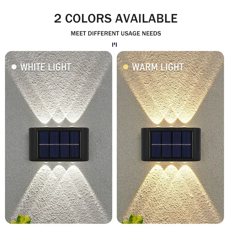 COB Solar Wall Lamp Outdoor Wa - огляд і ціна Outdoor Lighting Wall