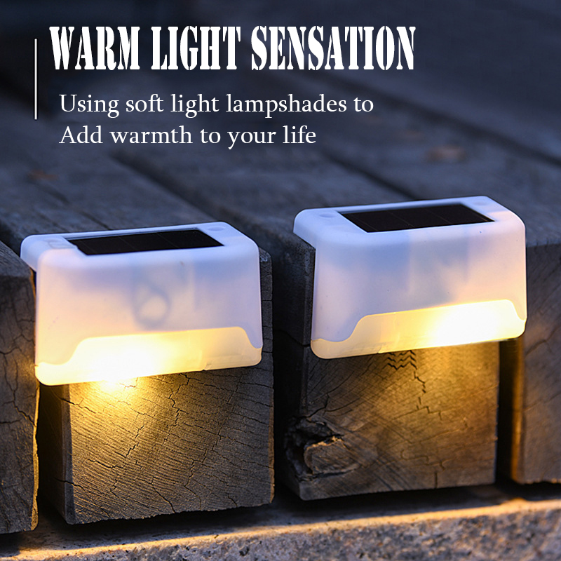 4PCS Solar Deck Light Outdoor  - огляд і ціна Outdoor Lighting For Steps