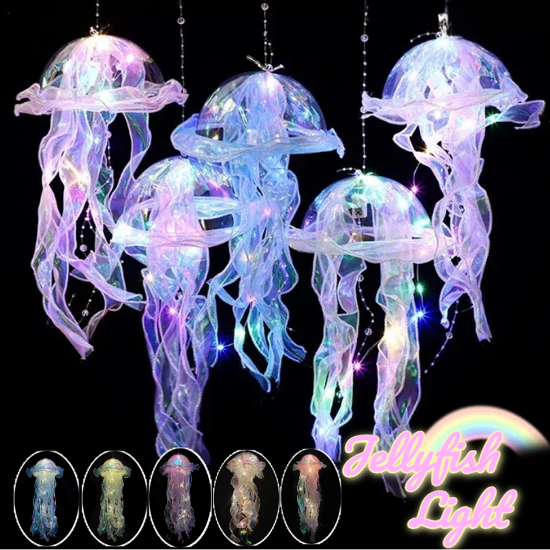 Gradient Jellyfish LED Night L - огляд і ціна Outdoor Lighting Effects