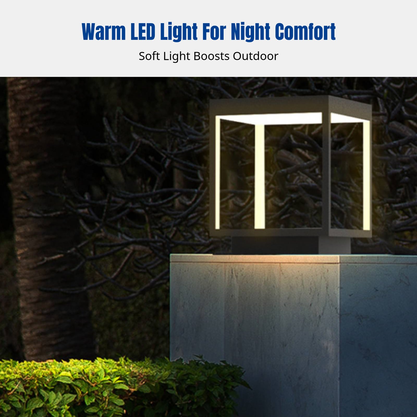 Outdoor Post Cap Light, Waterp - огляд і ціна Outdoor Lighting Wall