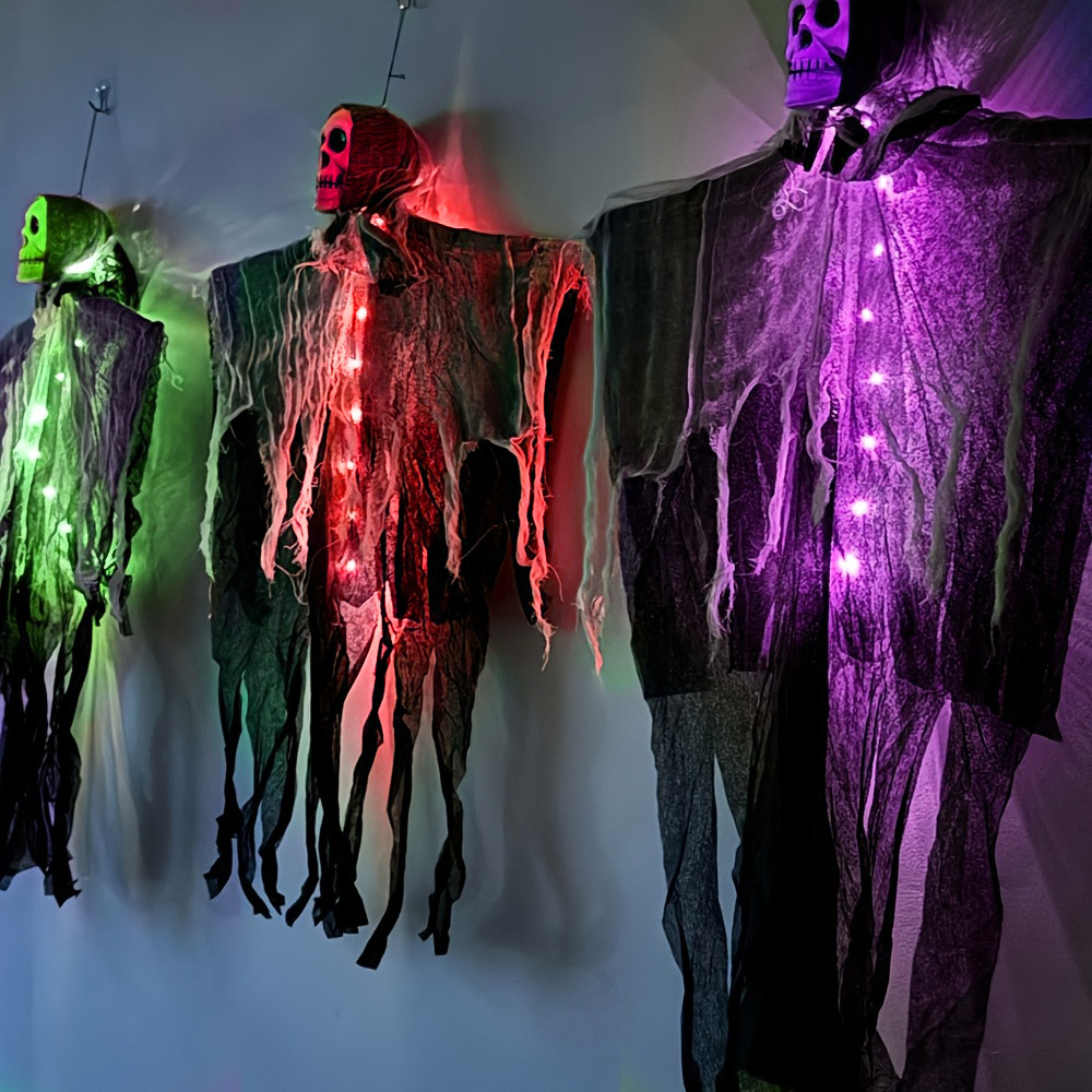 Glowing Scary Ghost Halloween  - огляд і ціна Outdoor Lighting On Trees