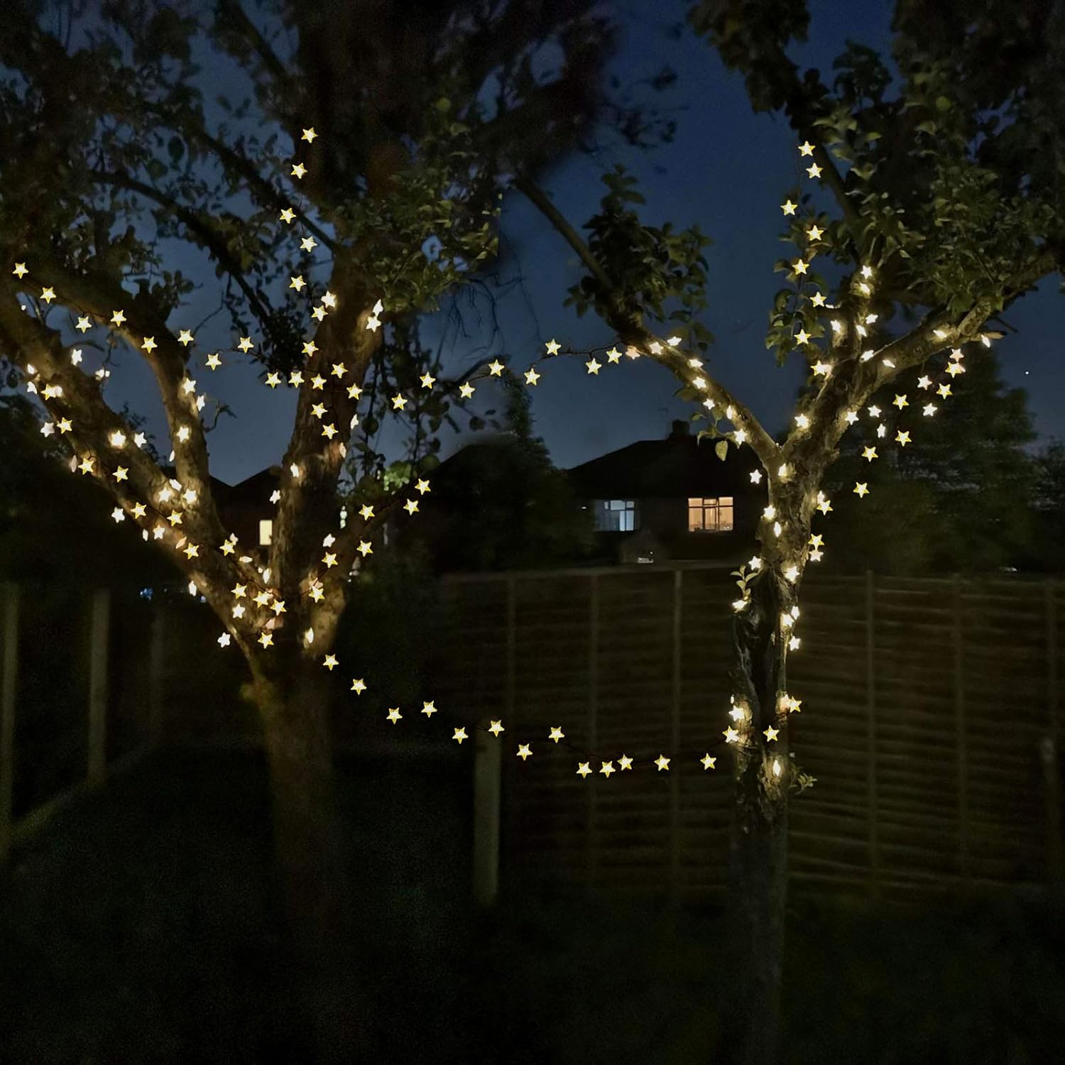 50ft 120 LED Solar Star Fairy  - огляд і ціна Outdoor Lighting Patio