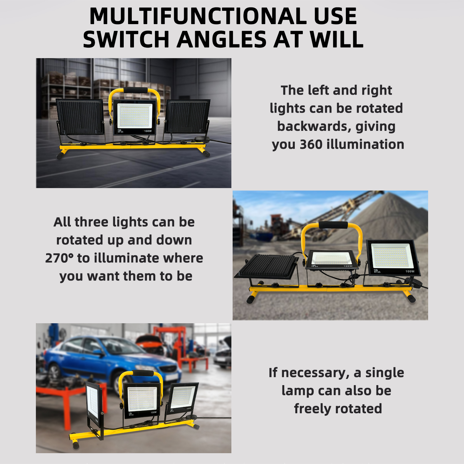 30000 Lumen Work Lights with S - огляд і ціна Outdoor Lighting Jobs