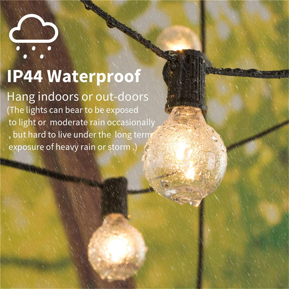 Outdoor G40 Patio String Light - огляд і ціна String Light Bistro