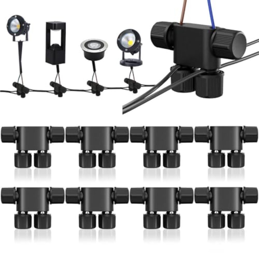 NETEHA Low Voltage Wire Connec - огляд і ціна Wired Pathway Light