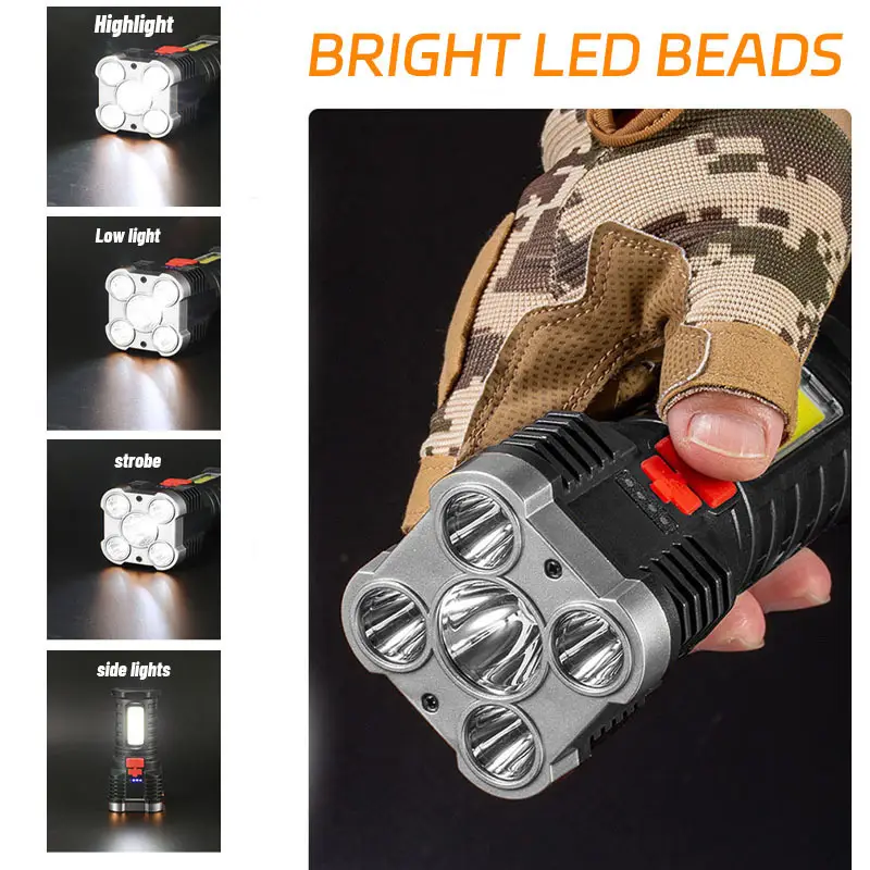 5 LED High Power Led Flashligh - огляд і ціна Zinc Outdoor Lighting