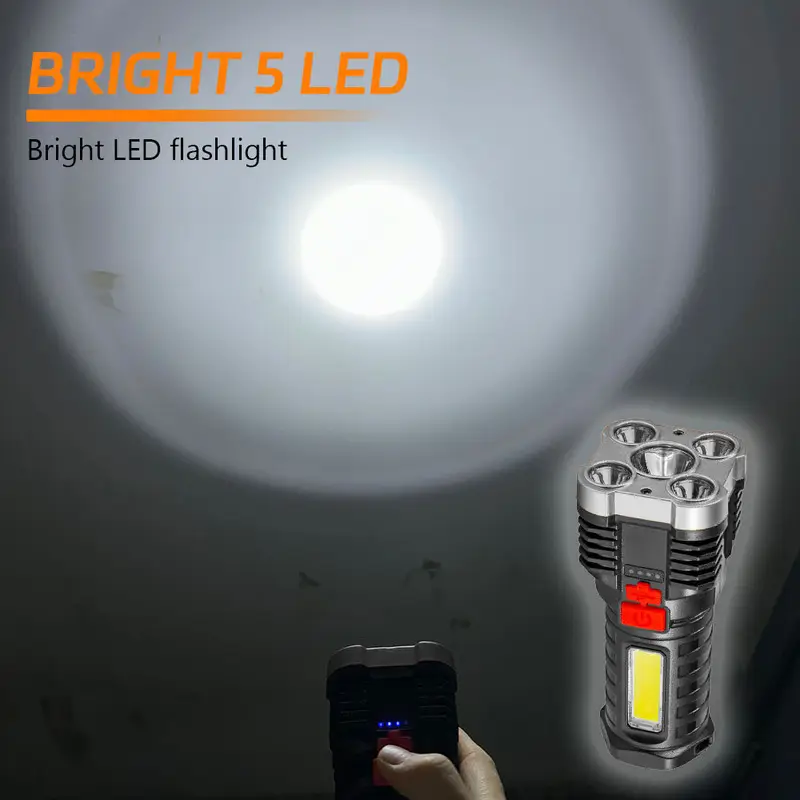 5 LED High Power Led Flashligh - огляд і ціна Zinc Outdoor Lighting