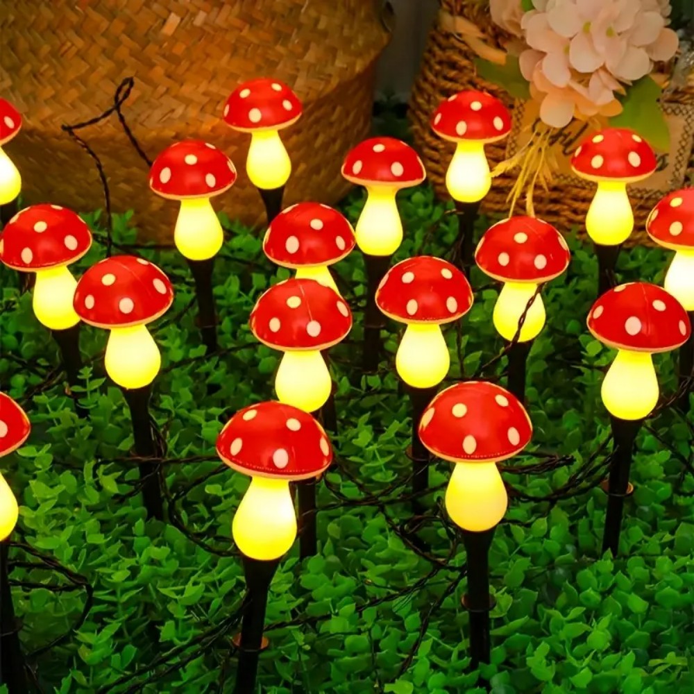 5M10LED/8M20LED Solar Powered  - огляд і ціна Outdoor Lighting Yard Stakes