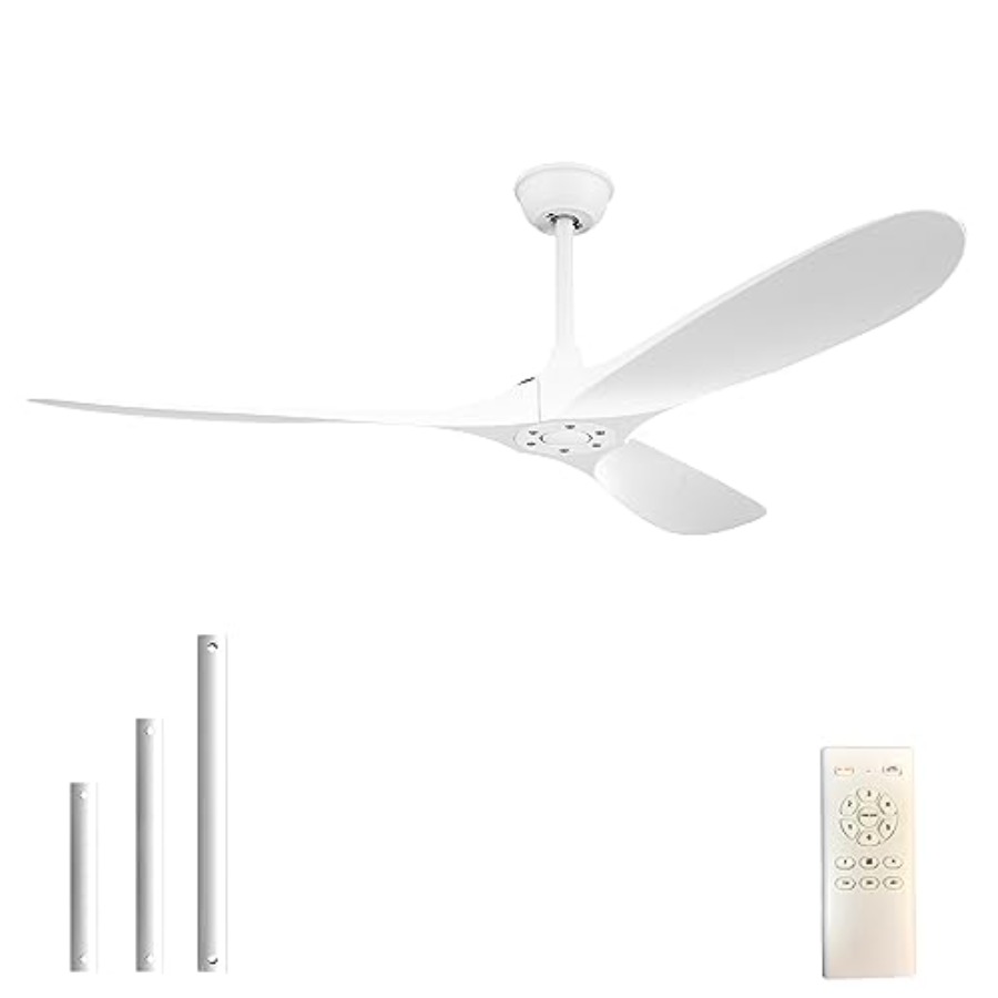 52'' Outdoor Ceiling Fan No Li - огляд і ціна Outdoor Lighting Remote Control
