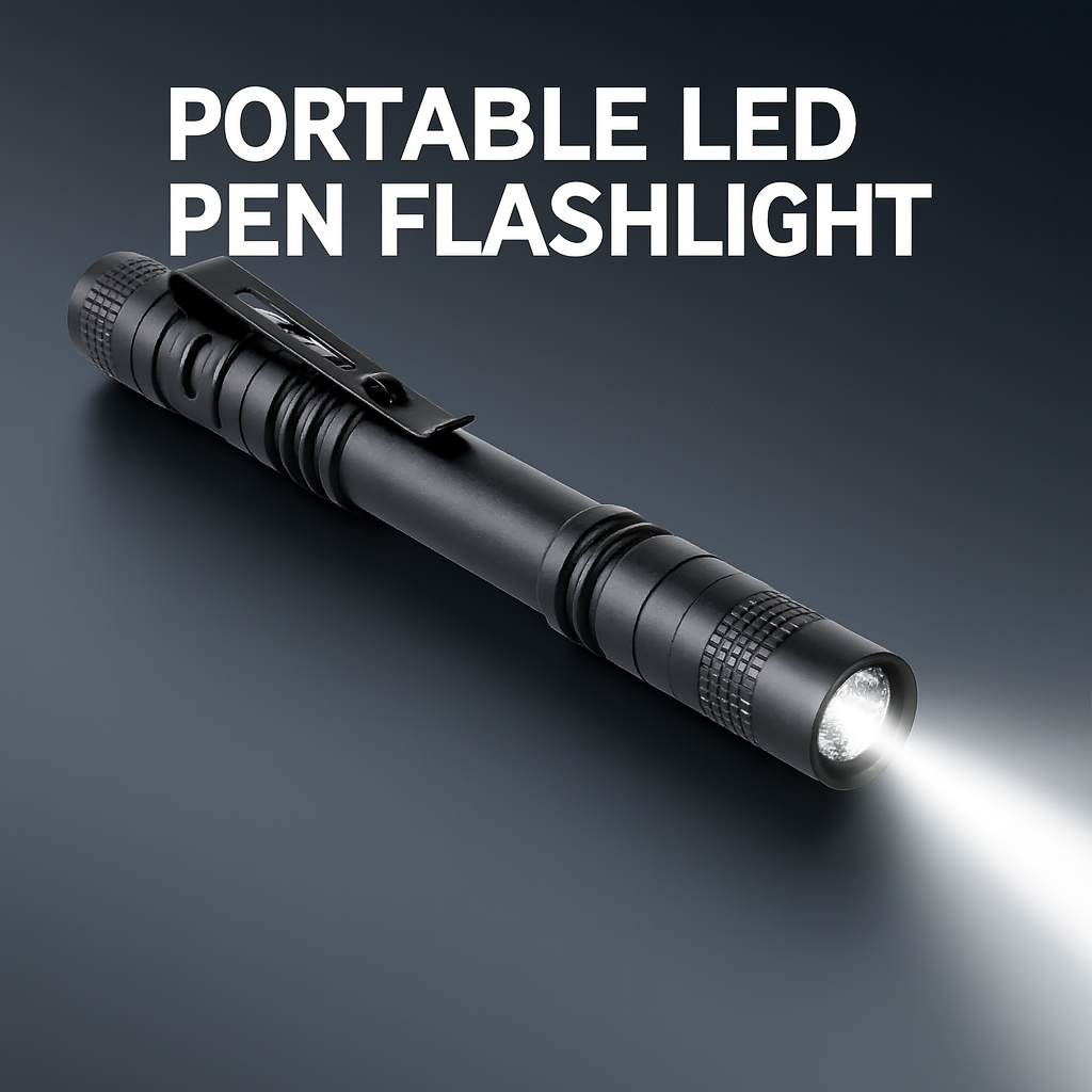 Portable Mini LED Pen Flashlig - огляд і ціна Zinc Outdoor Lighting