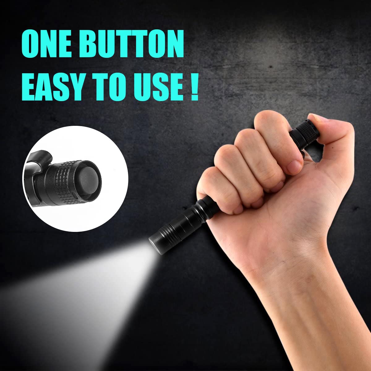 Portable Mini LED Pen Flashlig - огляд і ціна Zinc Outdoor Lighting