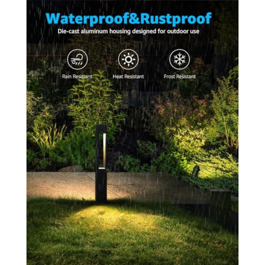 12-Pack Low Voltage Pathway Li - огляд і ціна Wired Pathway Light