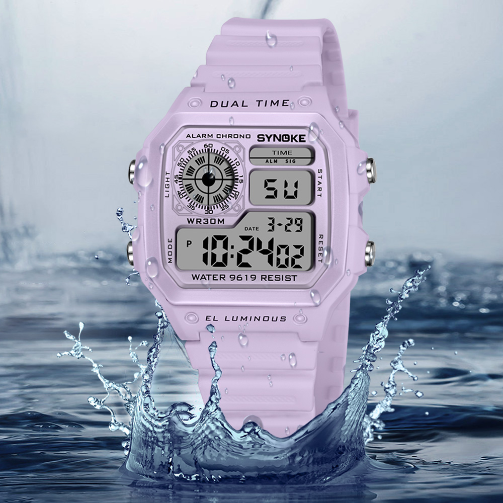 SYNOKE Digital Watches Lady Sp - огляд і ціна Outdoor Lighting For Steps