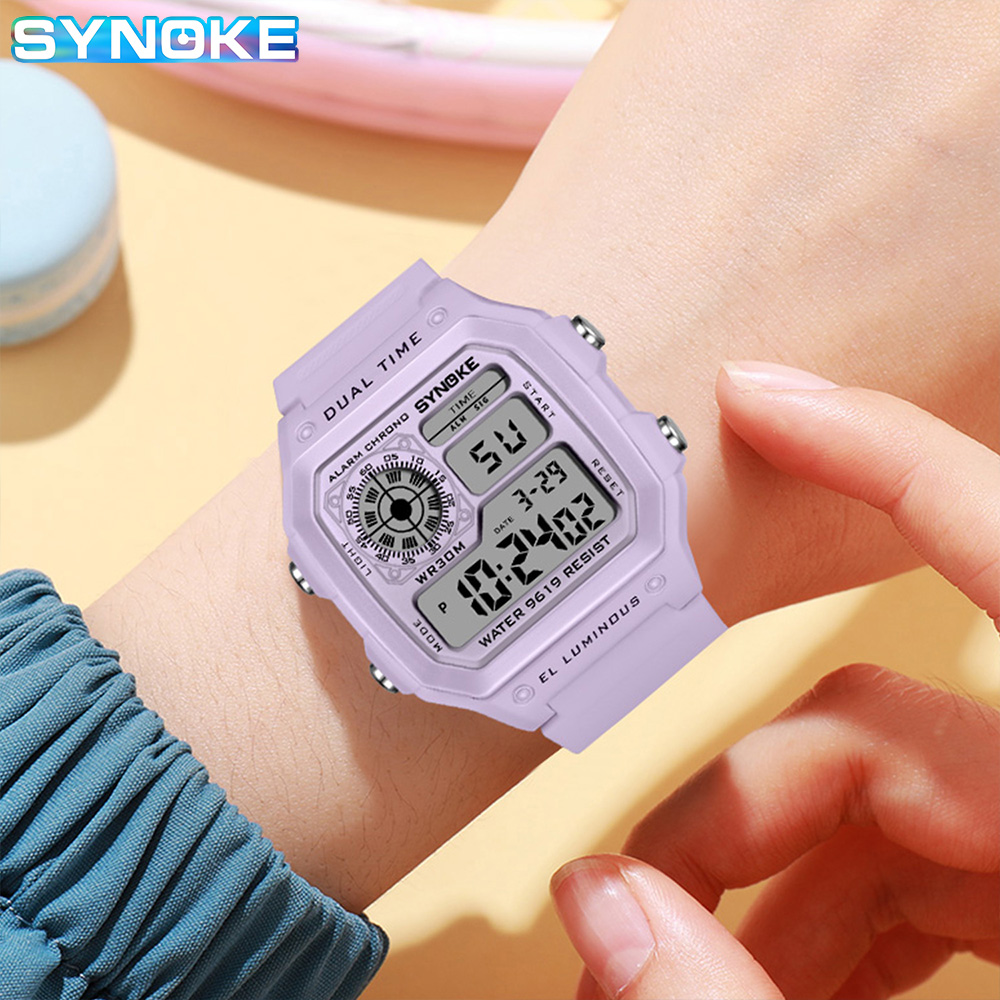 SYNOKE Digital Watches Lady Sp - огляд і ціна Outdoor Lighting For Steps