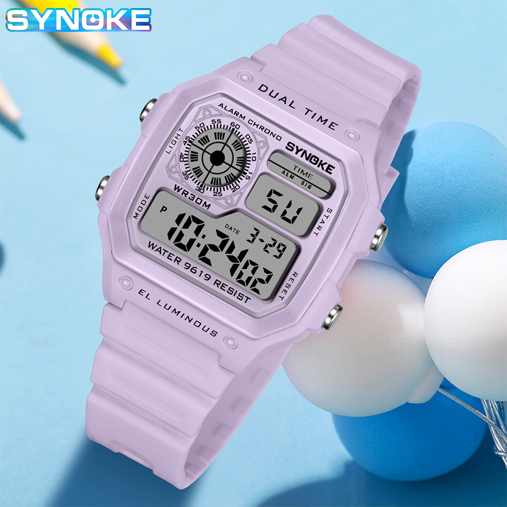 SYNOKE Digital Watches Lady Sp - огляд і ціна Outdoor Lighting For Steps