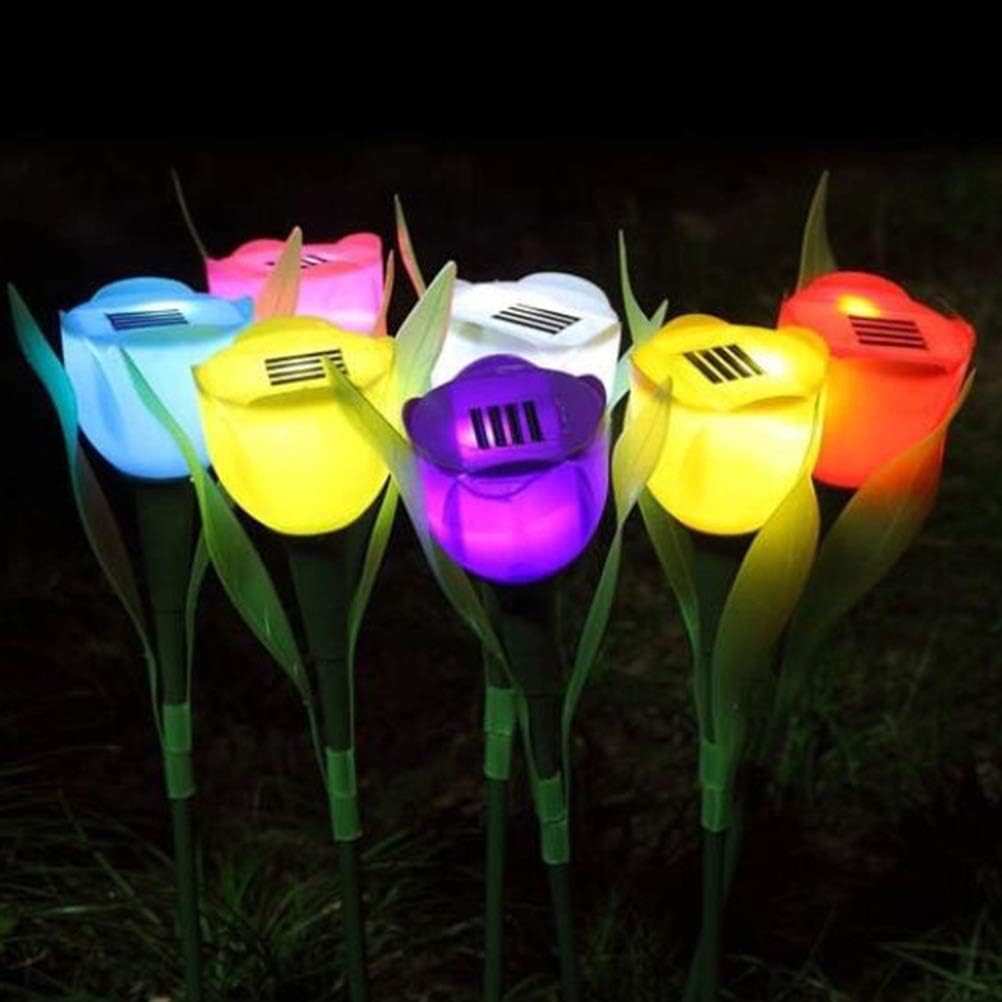 1-10PCS Solar Powered Tulip Gr - огляд і ціна Outdoor Lighting Yard Stakes