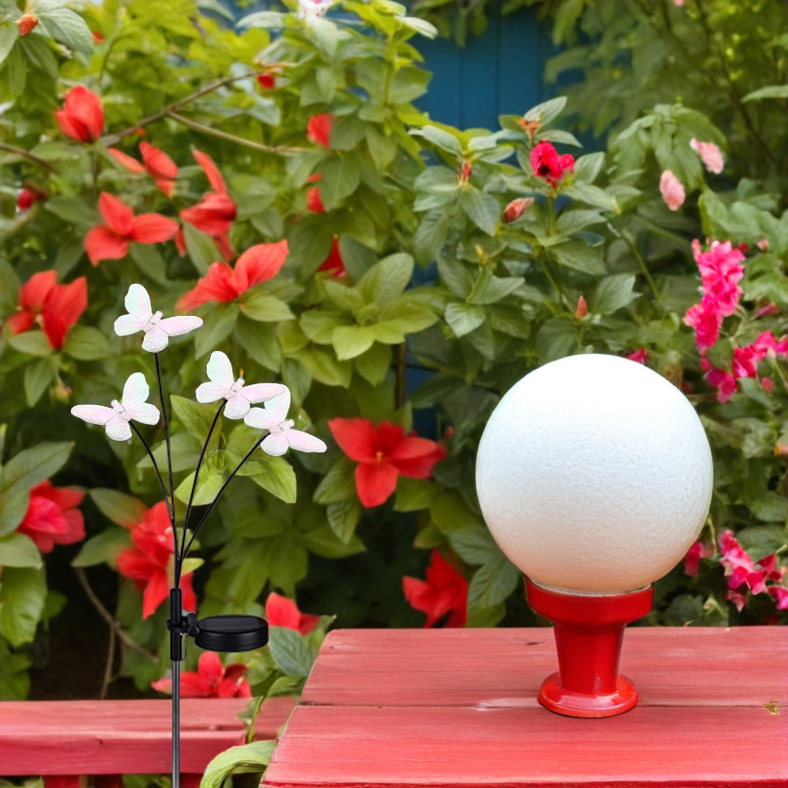 40Pcs Solar Butterflies Outdoo - огляд і ціна Outdoor Lighting Yard Stakes