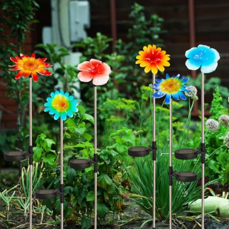 6 Pack Solar Garden Lights Out - огляд і ціна Outdoor Lighting Yard Stakes